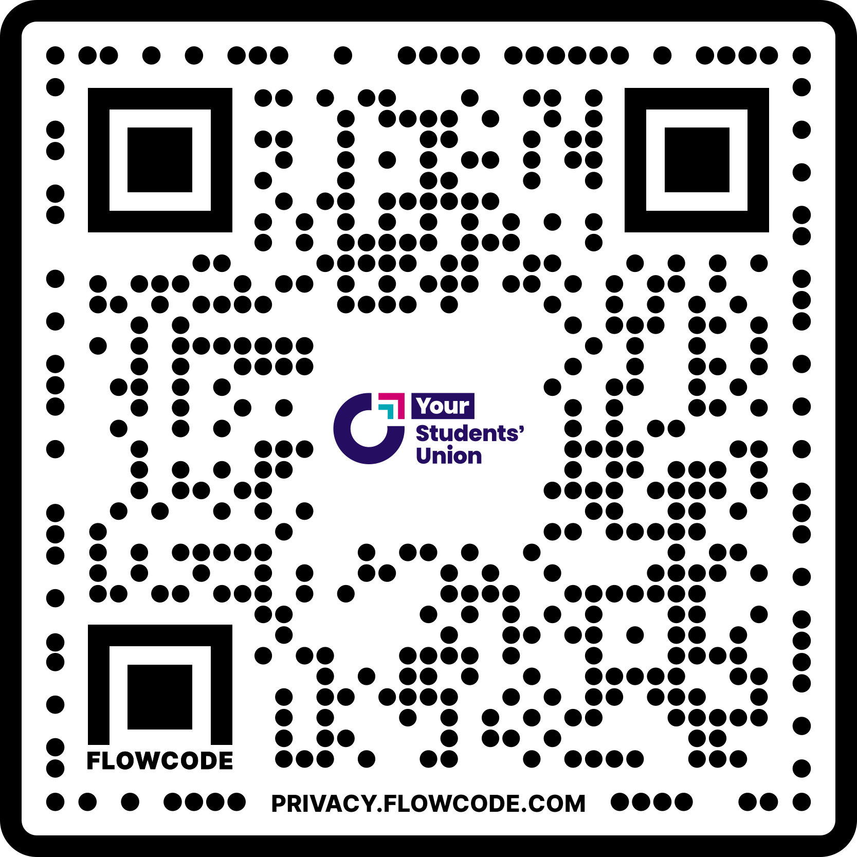 A QR code linking to the Extension and Deferrals page