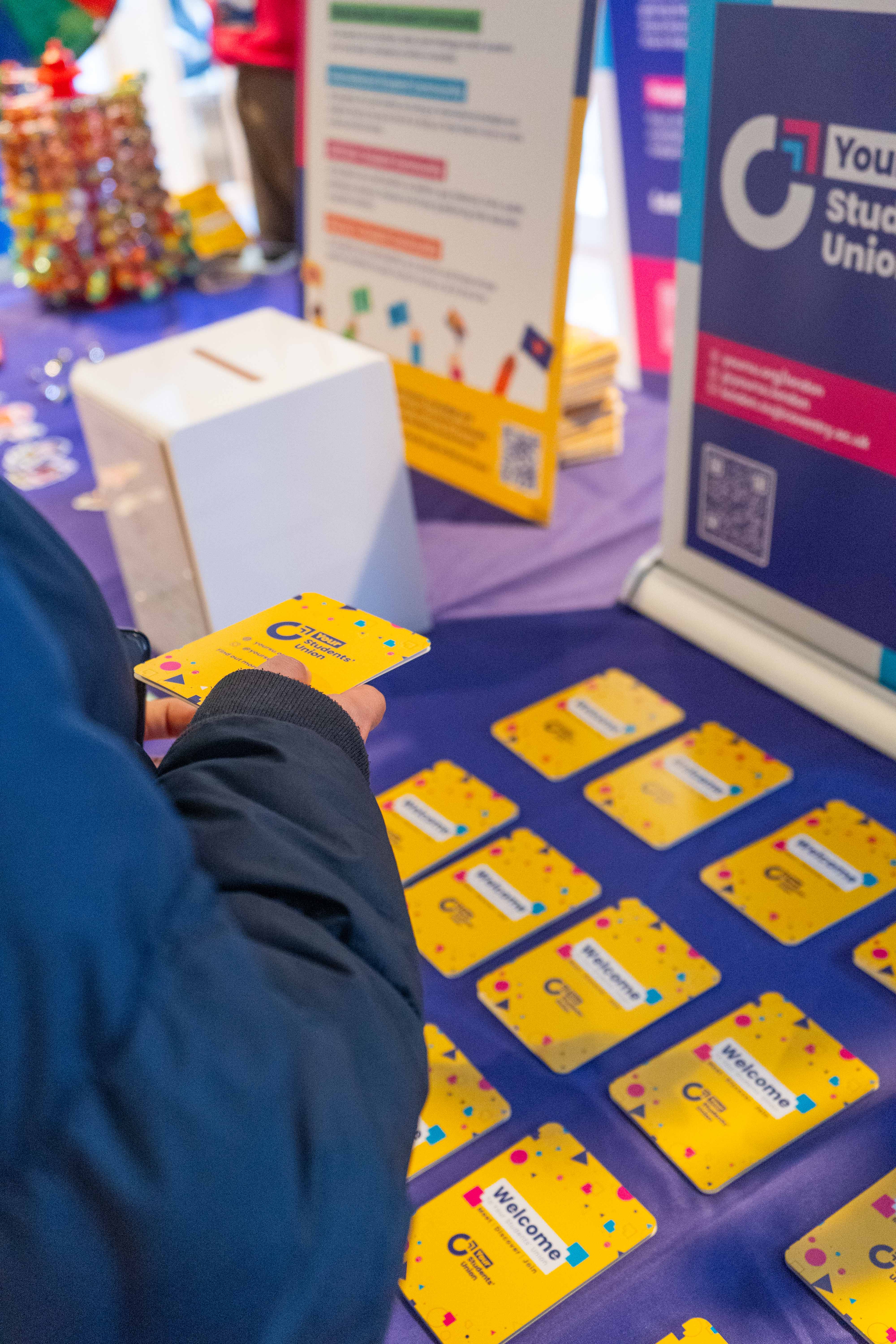 A number of Your SU-branded leaflets.