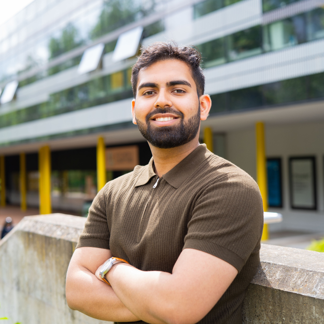 A headshot of your Activities Officer, Raghav Sharma