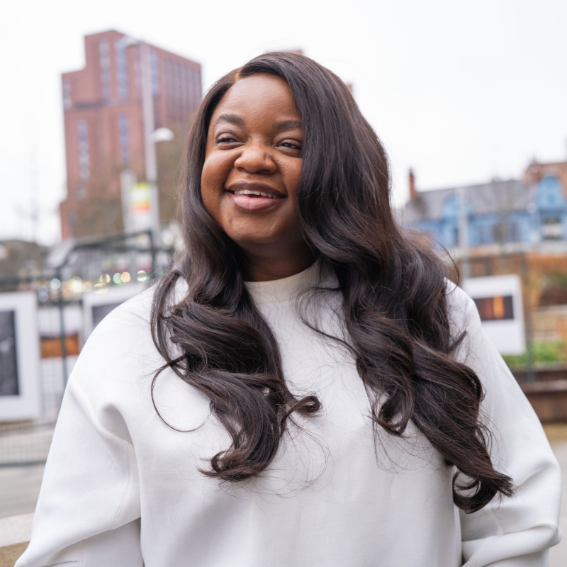 A headshot of your College of Business and Law, Alice Oyo-Ita