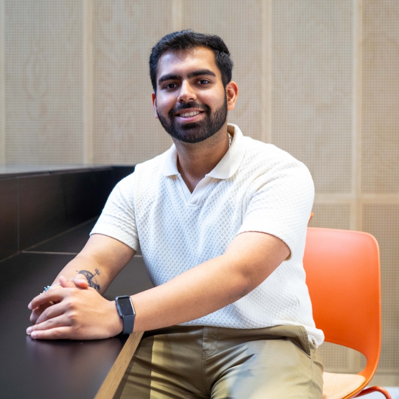 A headshot of your CU London Campus Officer, Raghav Sharma