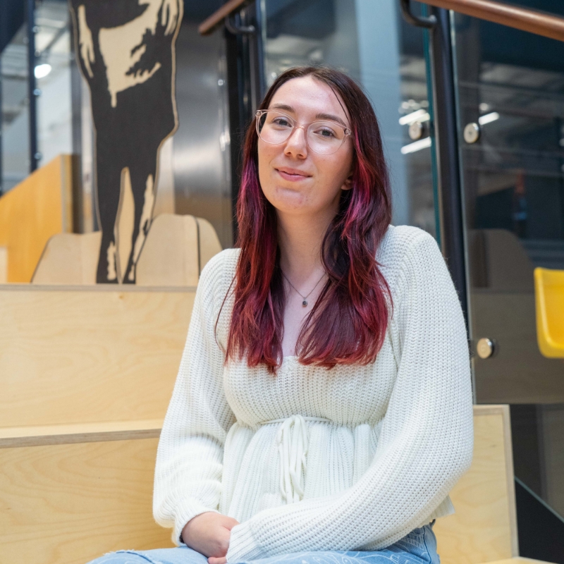 A headshot of your CU Scarborough Officer, Annabelle Taylor 
