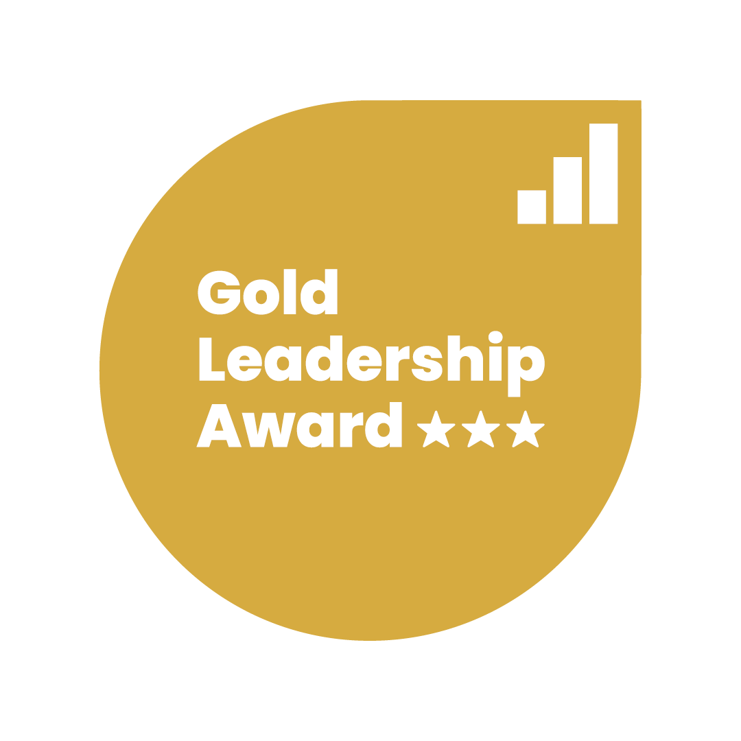Gold Leadership award logo